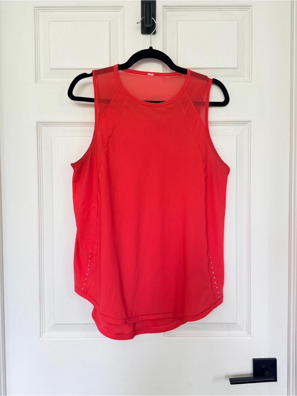 Lululemon Pink Active Mesh-Trim Tank Top